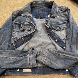 Kut from the Kloth Light Blue Denim Jean Jacket